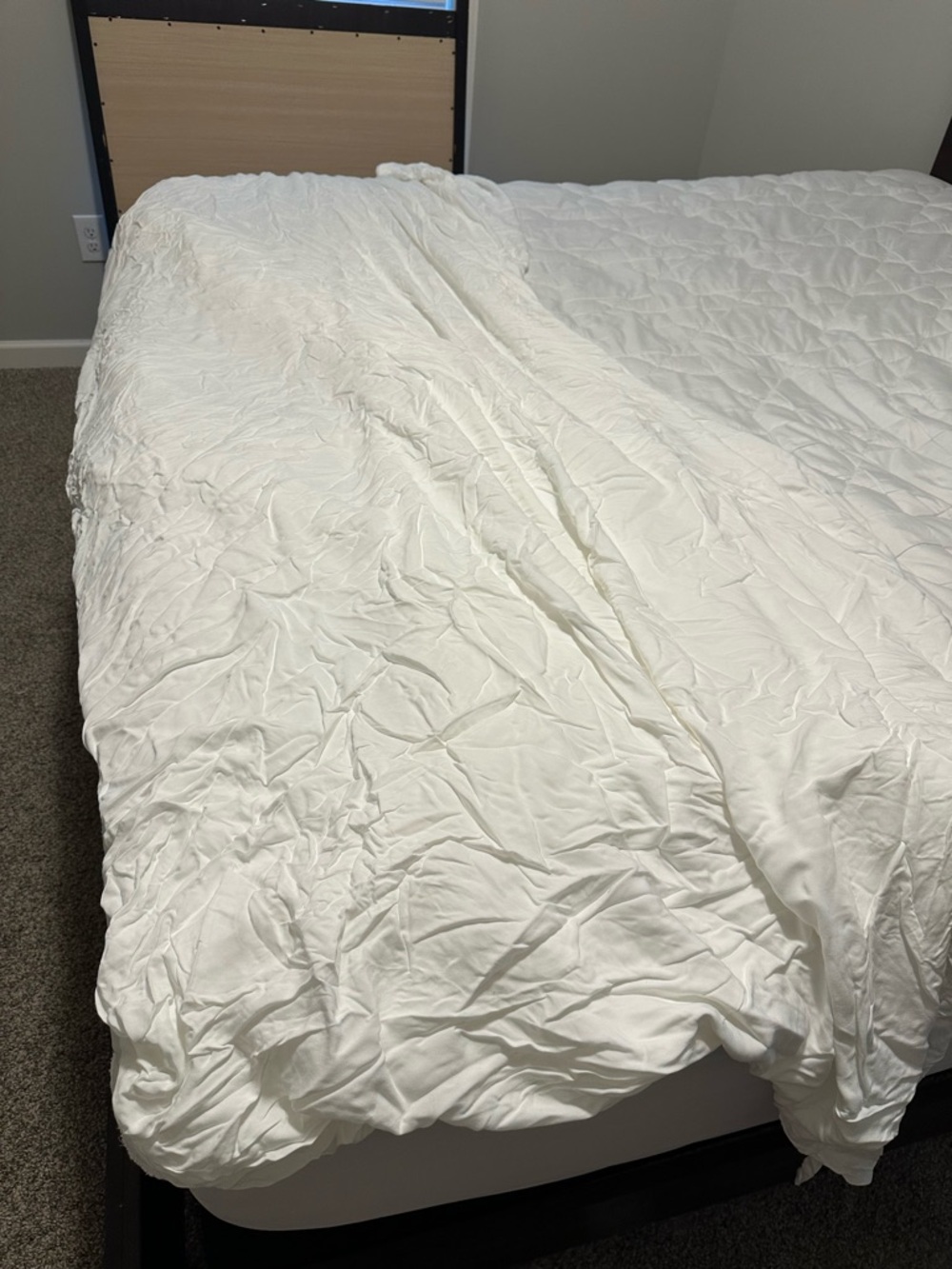 Cozy Earth White Home Bedding - Soft Lightweight Duvet Insert